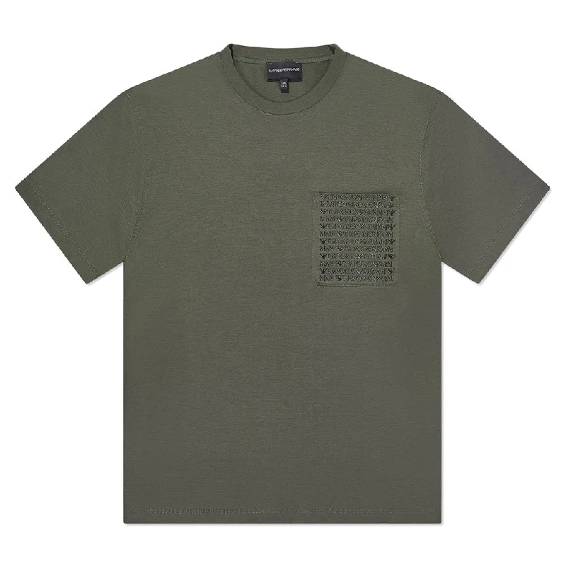 Asv Lyocell-blend Jersey Oversized T-shirt With Logo Pocket