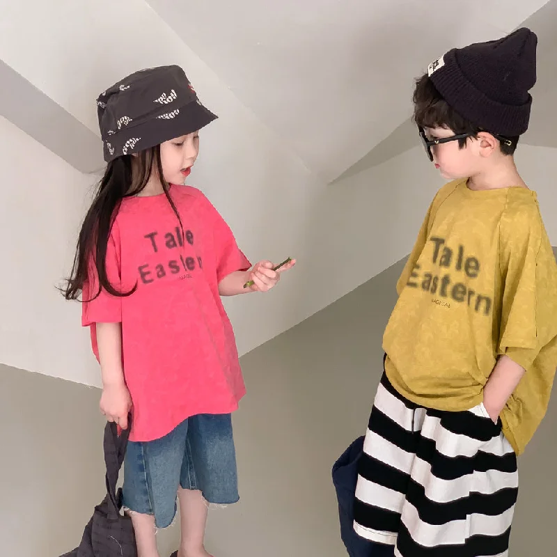 Baby Kid Unisex Letters T-Shirts Wholesale 230315694