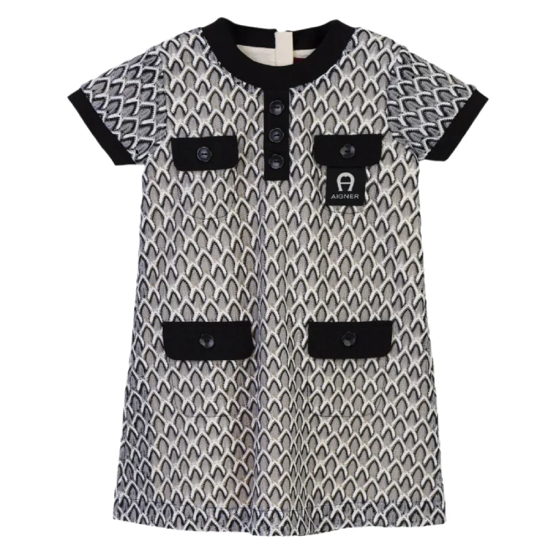 Logo Print Dress