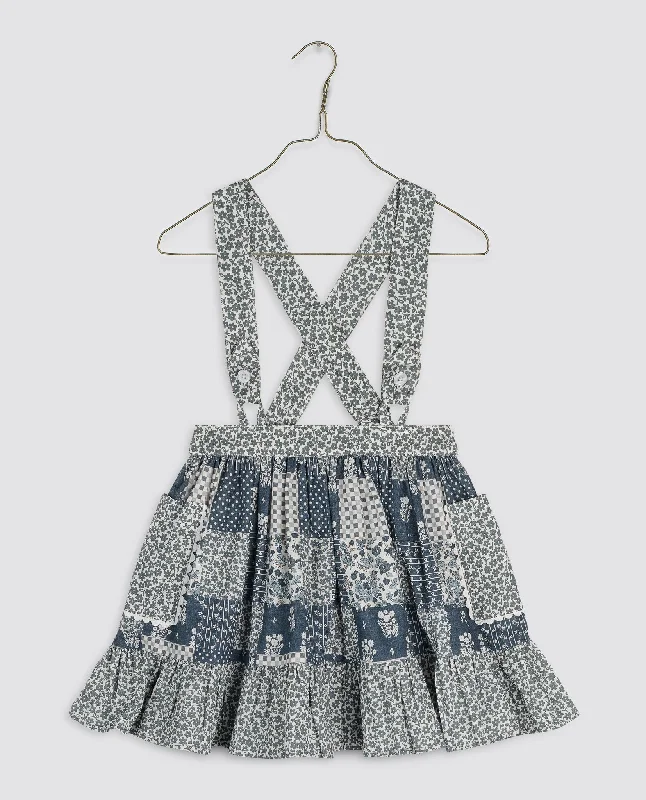Aria Skirt- Patchwork Print Floral