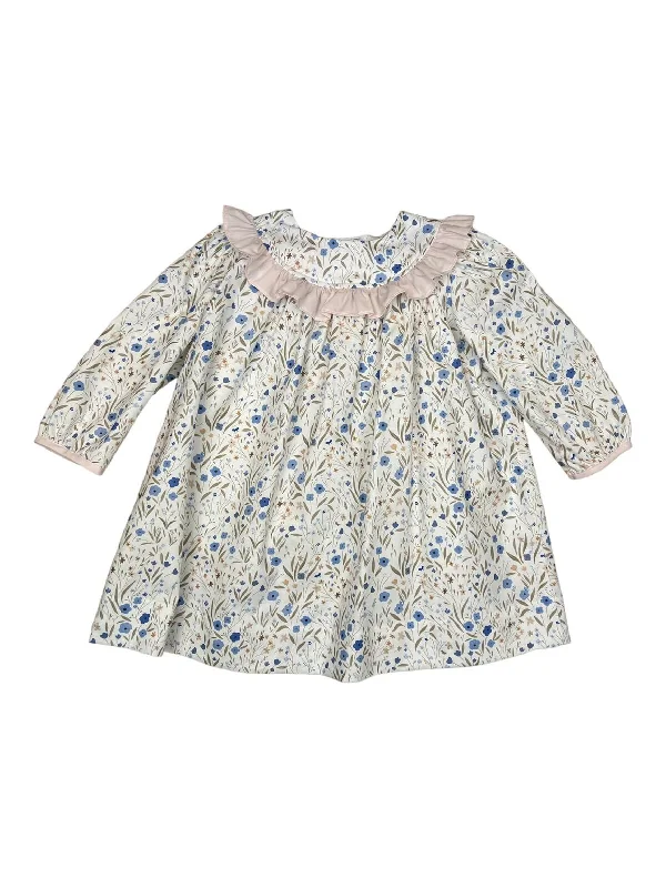 Aubrey Dress - Peri Blossom Floral
