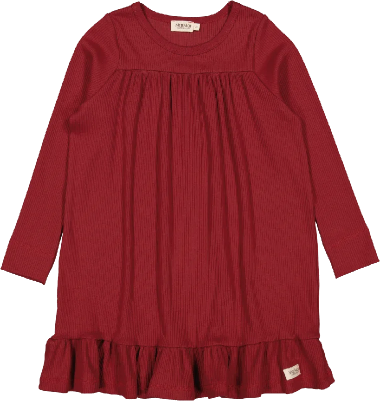 Marmar Copenhagen Hibiscus Red Duse Dress