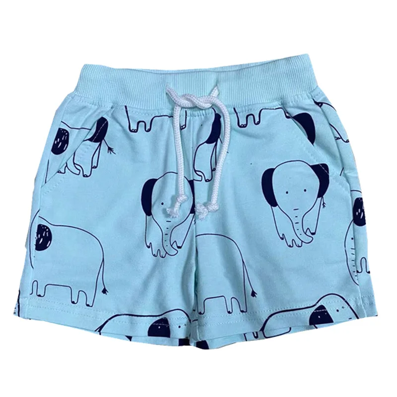 Baby Kid Boys Animals Print Shorts Wholesale 220422615