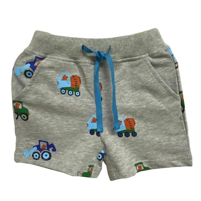 Baby Kid Boys Car Cartoon Print Shorts Wholesale 220422568