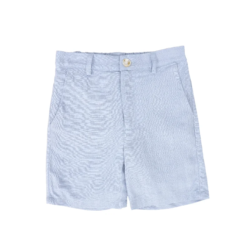BAMBOO LIGHT BLUE BASIC SHORTS [FINAL SALE]
