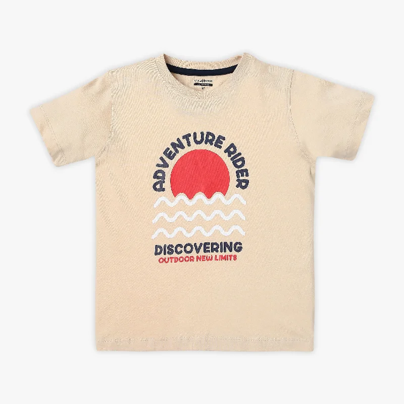 Boy's Regular Fit Graphic T-Shirt