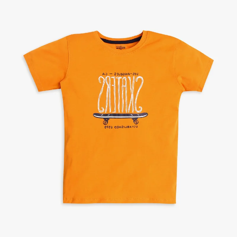 Boy's Regular Fit Graphic T-Shirt