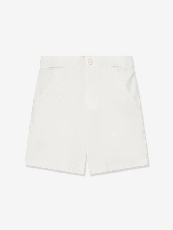 Rachel Riley Boys Shorts in White