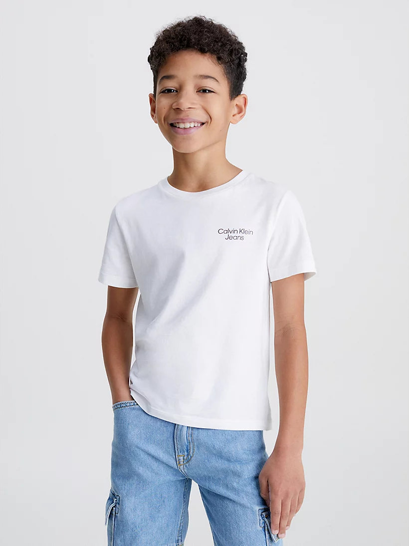 Calvin Klein White Logo Tshirt 1319