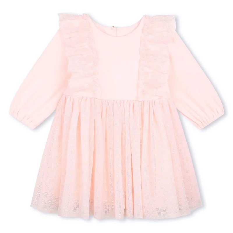 Pink Ruffle Ceremony Dress