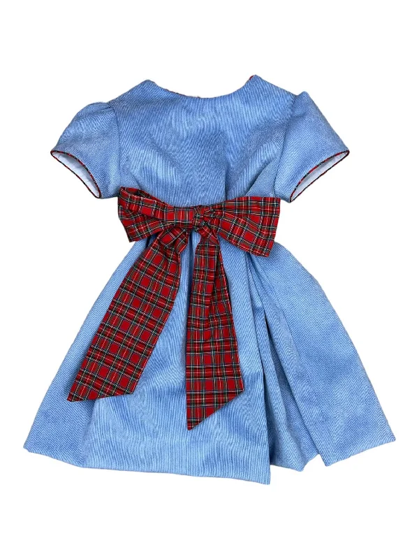 Charlotte Dress - French Blue Corduroy