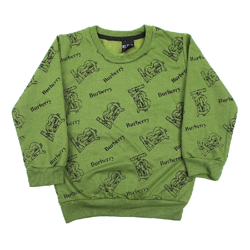 Boys Full Sleeves T-Shirt - Green