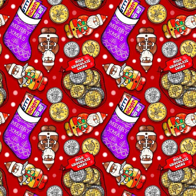 Christmas Chocs (Ruby Red) Dress