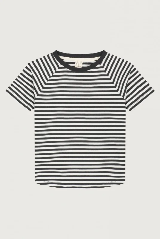 Crewneck Tee | Nearly Black - Off White