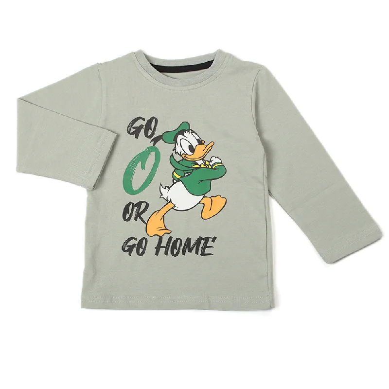 Eminent Boys Full Sleeves T-Shirt - Light Green
