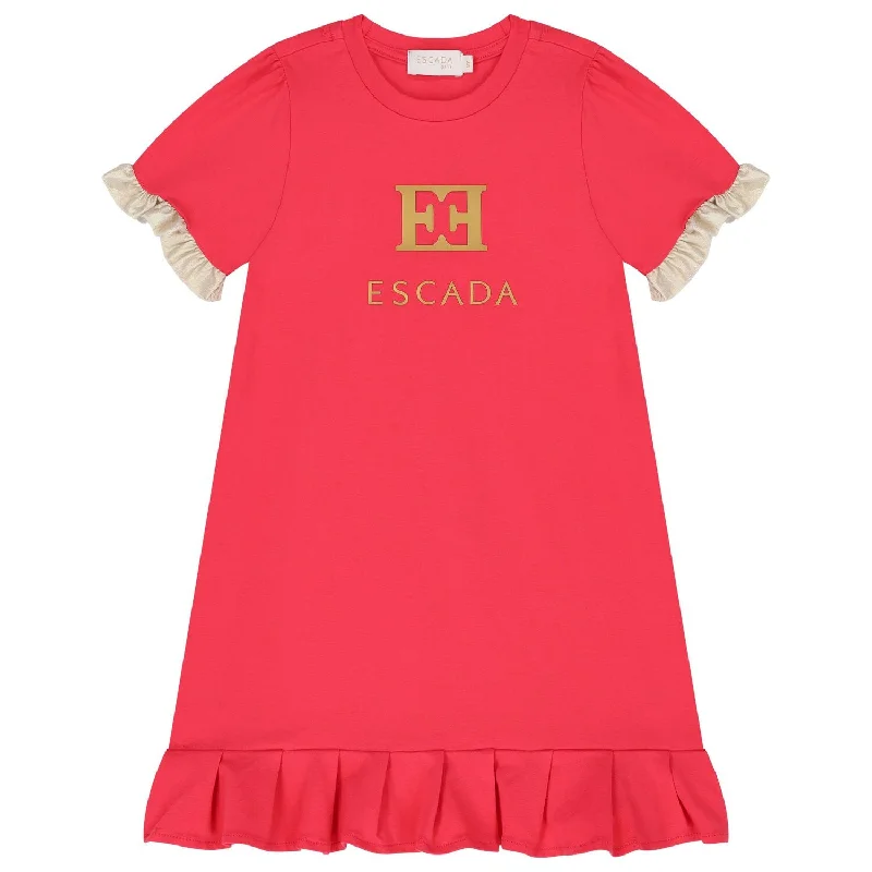 Logo Print Dress