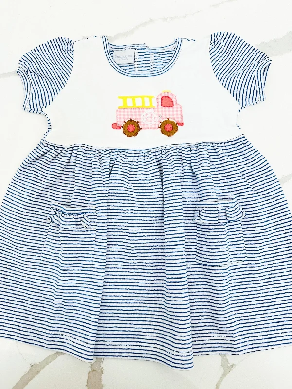 Firetruck Popover Dress