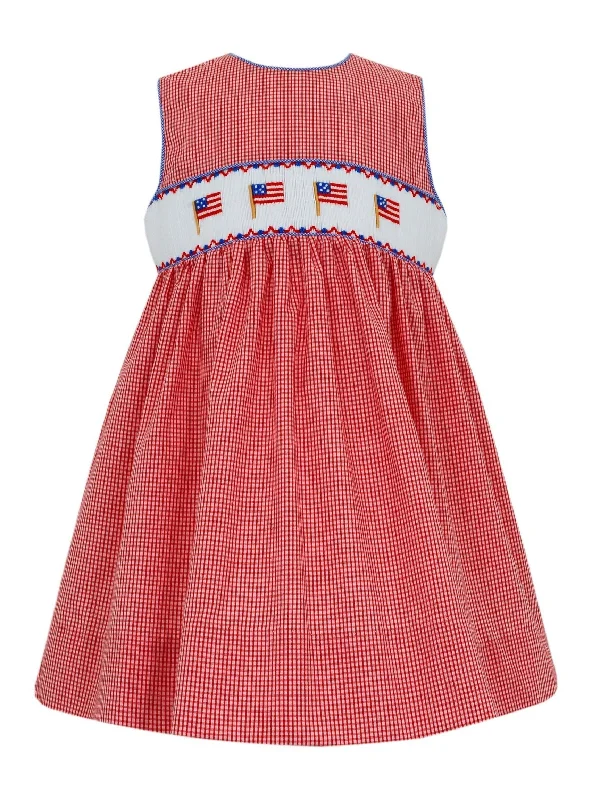 Flag Sleeveless Girl's Dress