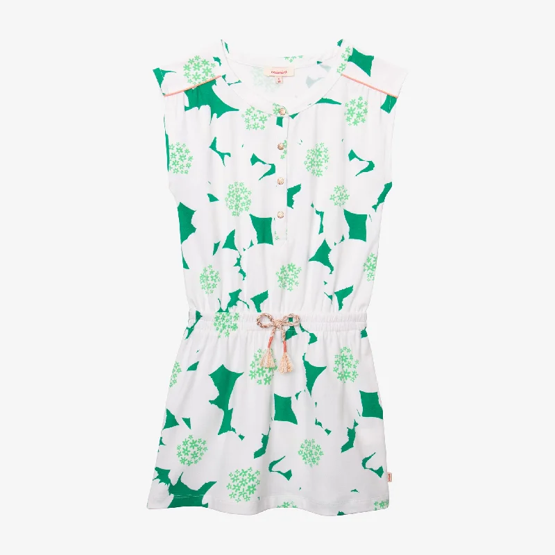 Girls' green dress