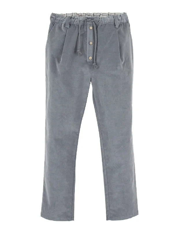 Grey Corduroy Trousers