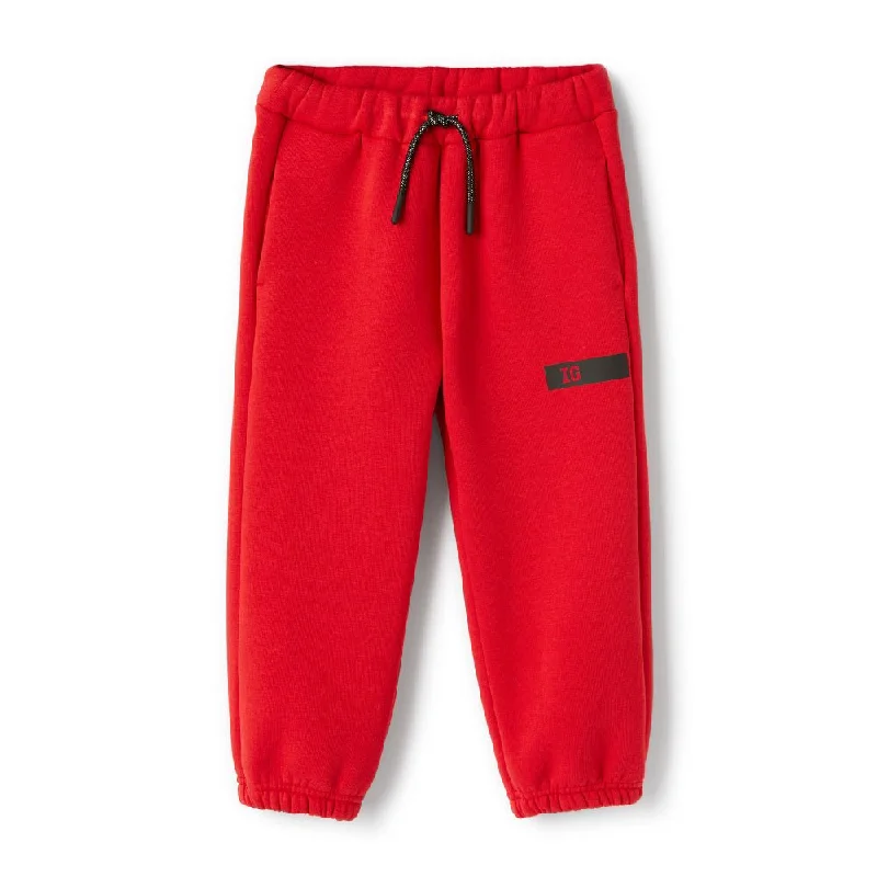 Logo Print Track Pants