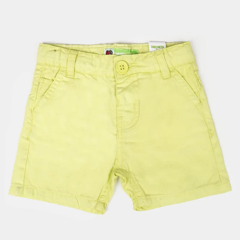 Infant Boys Cotton Short Basic - Sharp Green