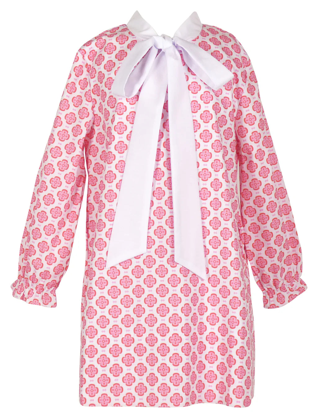 Jacqueline Dress Vintage Floral Geo