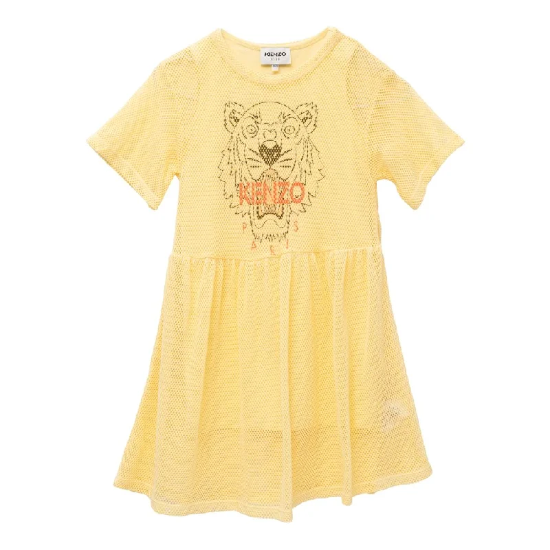 Yellow Logo Dress