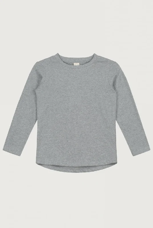 L/S Tee | Grey Melange
