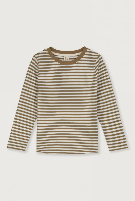 L/S Tee | Peanut - Off White