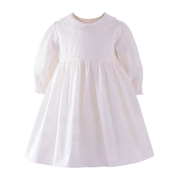 Lace Trim Dress with Bloomer