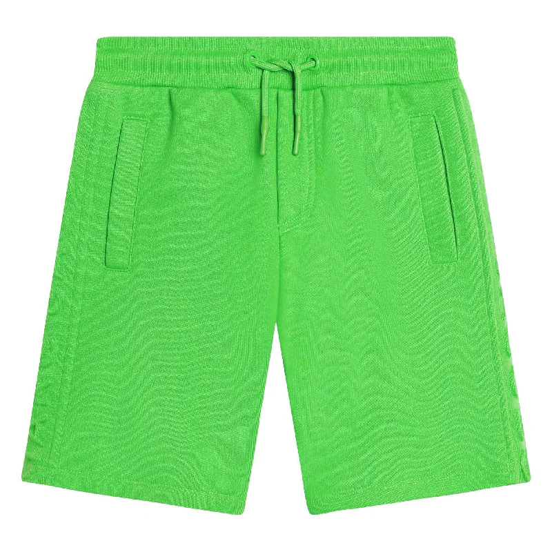 Little Marc Jacobs Embossed Logo Sweat Shorts