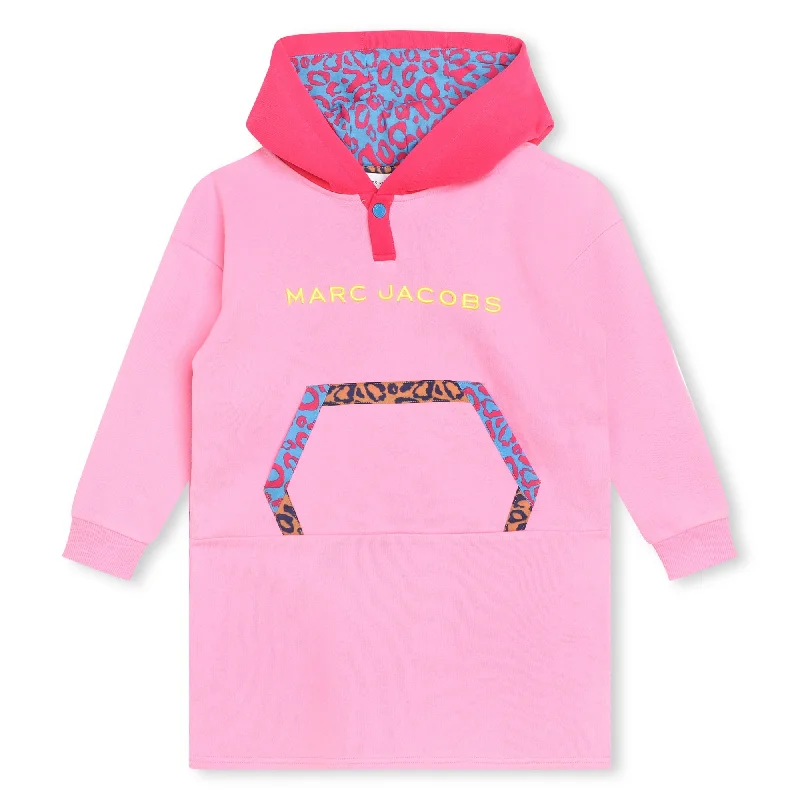 Pink Logo Sweater Dress