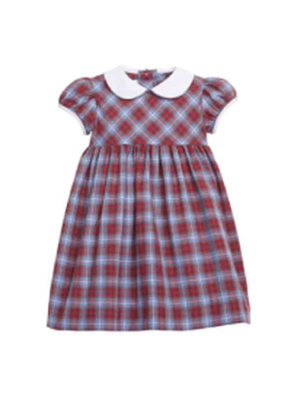 Natalie Dress - Stafford Plaid