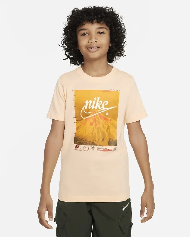 NIKE JUNIOR SPORTSWEAR TEE - PEACH