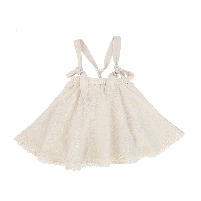 ONE CHILD IVORY LACE TRIM JUMPER [FINAL SALE]
