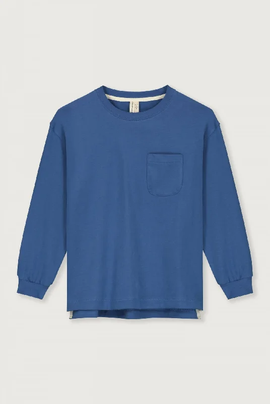Oversized L/S Tee | Blue Moon