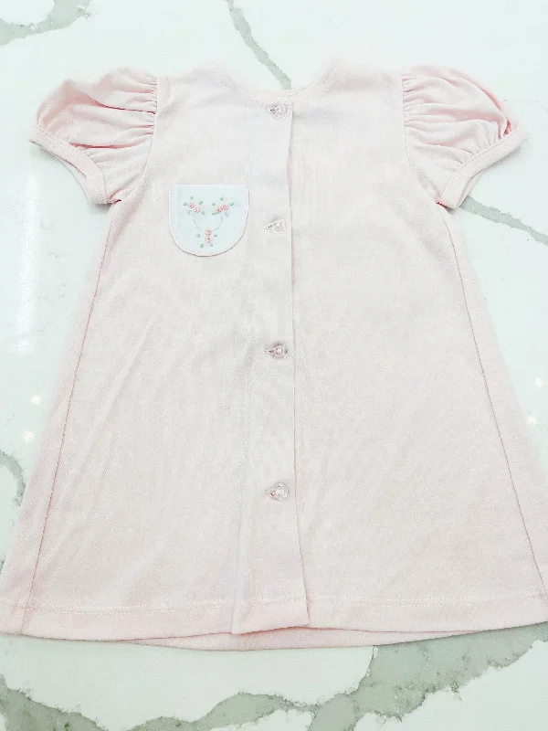 Pink Knit Daygown - Tiny Bud
