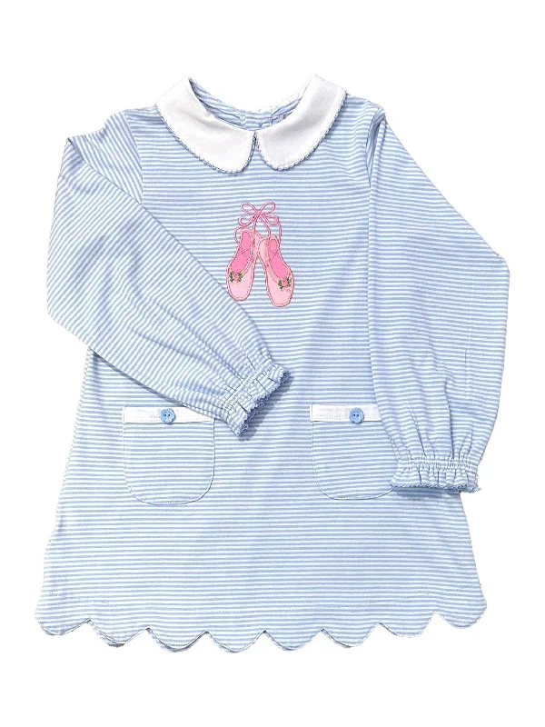 Pointe Shoes Applique Dress