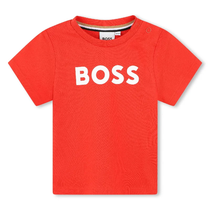Boss Toddler Bright Red T Shirt 12months