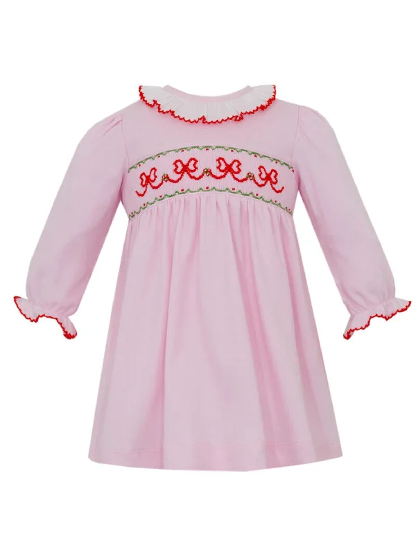 Red Holiday Bows Dress