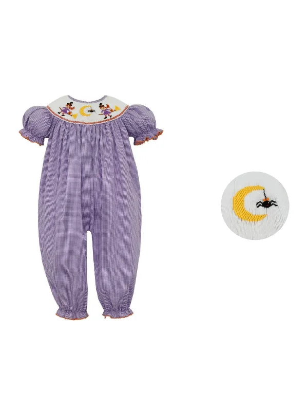 Smocked Witches Long Bubble