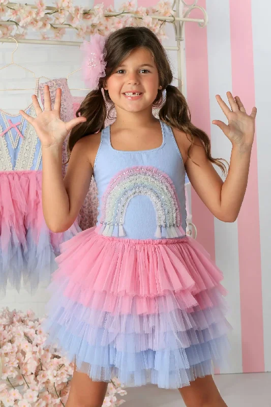 Rainbow Tutu Dress