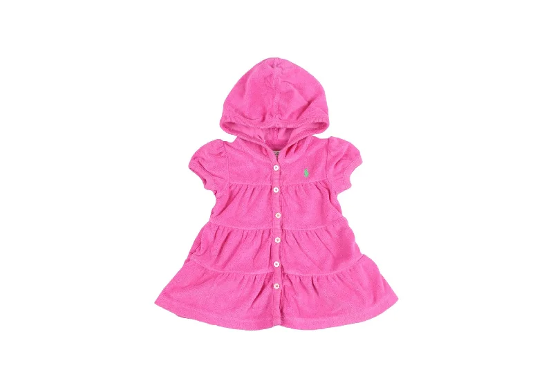 Ralph Lauren, Baby Girls Towelling Dress, 0-3 Months