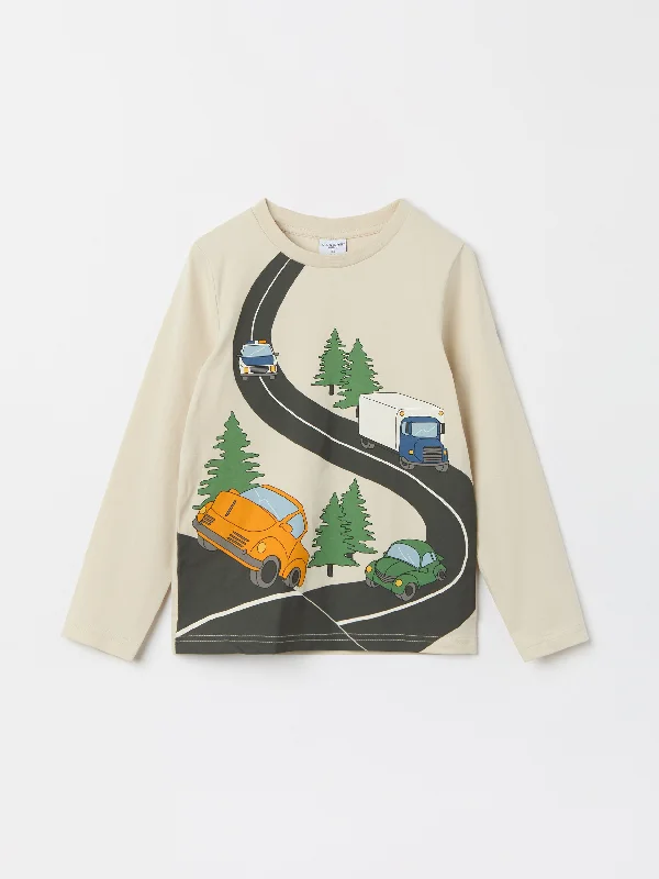 Road Print Kids Top