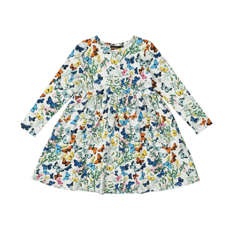 Rock Your Baby - Butterflies LS Dress