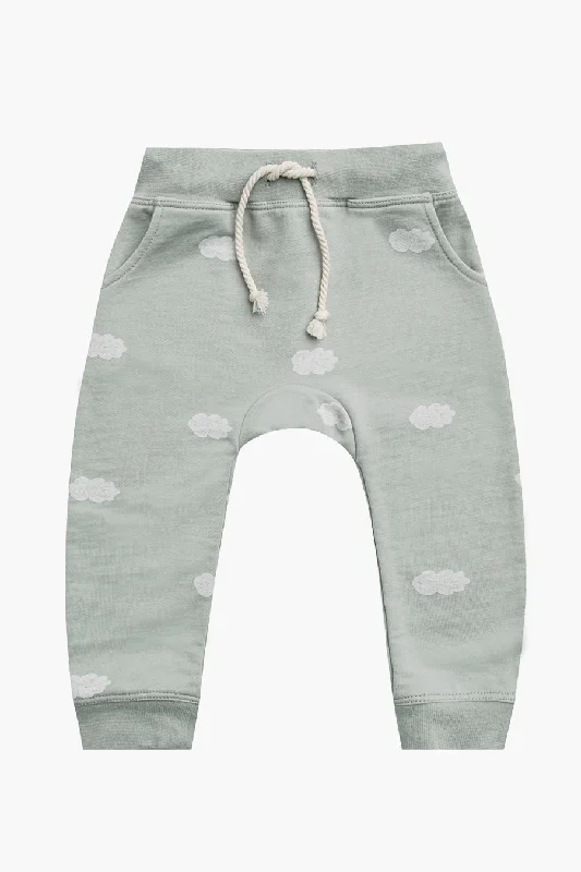 Rylee + Cru Kids Sweatpants - Clouds (Size 12/14 left)