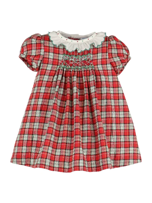 Scottish Red Check Dress
