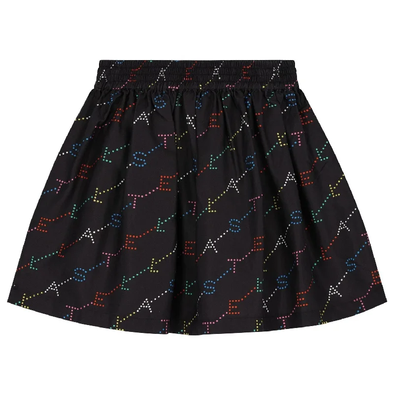Logo Print Skirt