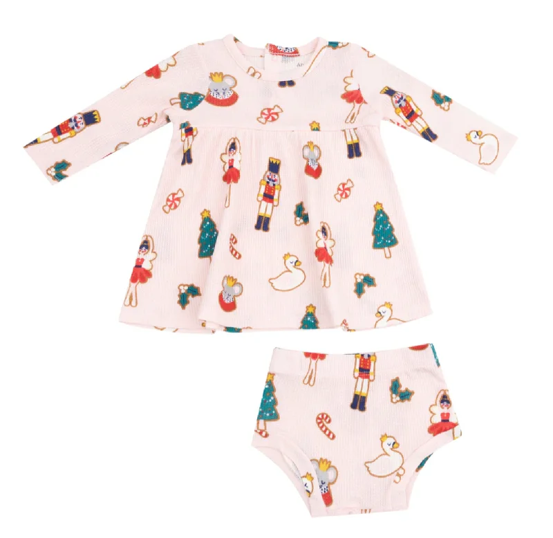 Sugar Plum Thermal Dress and Bloomer Set